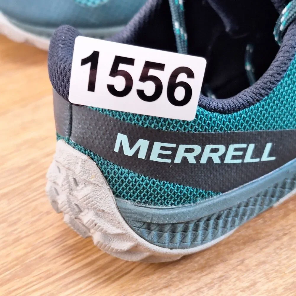 Merrell Trail Glove 6 Womens 9 EU 40 Barefoot Sneakers Teal Blue Mesh Minimalist